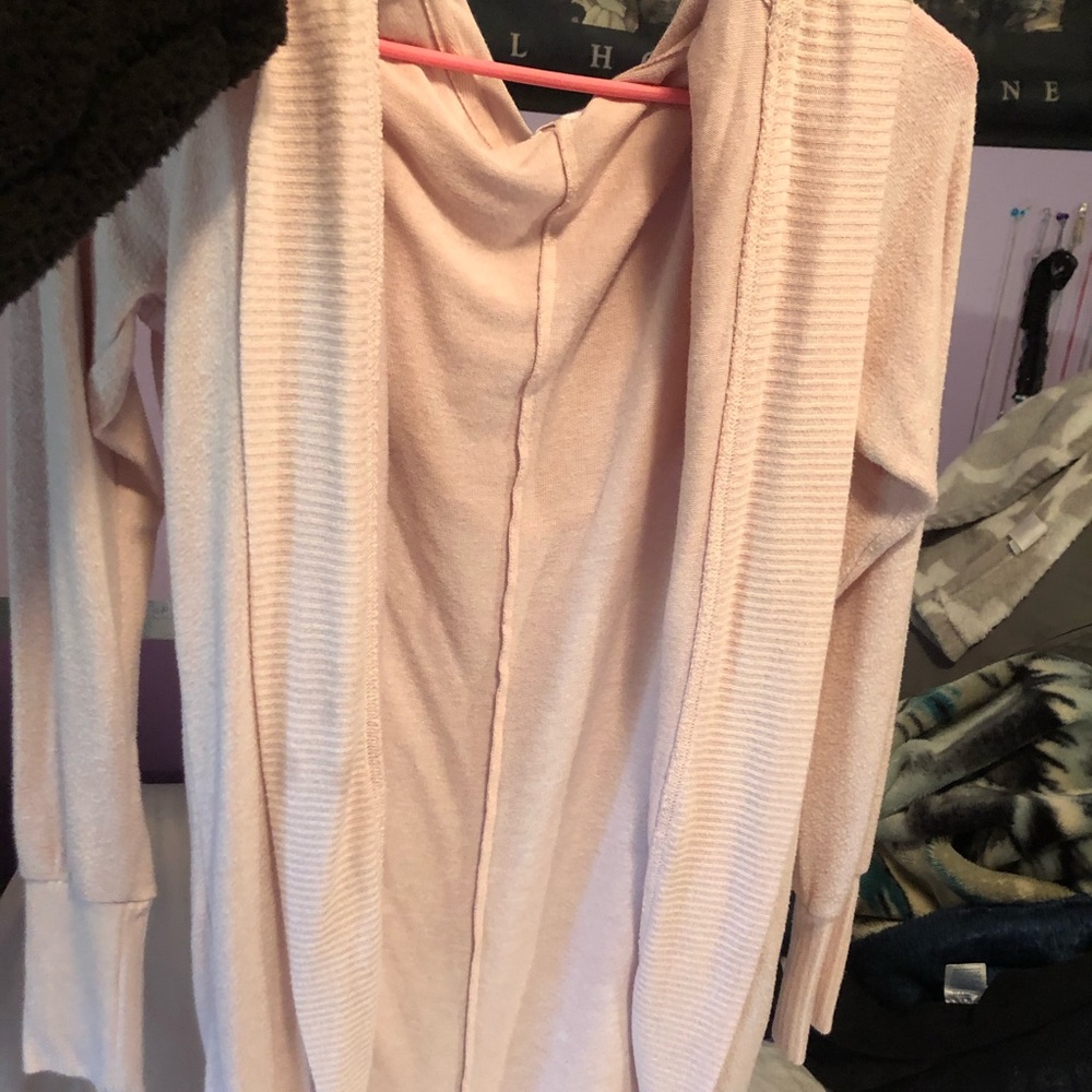 Light pink cardigan